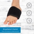 thumbnail image 6 of NatraCure Cold Pack Wrap (Regular) with 14" Strap - Reusable Gel Ice Pack Compress for Injuries and Pain Relief, Hand, Arch of Foot, Wrist, Elbow, Arthritis, Neuropathy - 715 CAT, 6 of 8