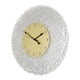 thumbnail image 1 of Reloj de pared de caligrafía islámica acrílica de cuarzo, decoración musulmana para el hogar Eid, plateado Oro plateado, 1 of 7