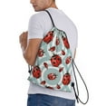 thumbnail image 3 of Kdxio Insects Print Drawstring Backpack Bag,Waterproof Draw String Back Sack, Gym Drawstring Bags Swim Bag For Unisex, 3 of 9