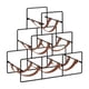 thumbnail image 1 of Soporte de vino de mesa Rack de vinos de encimera Modern Hold 6 Botellas Organizador de soporte decorativo para el Hotel Hotel Bar, 1 of 9