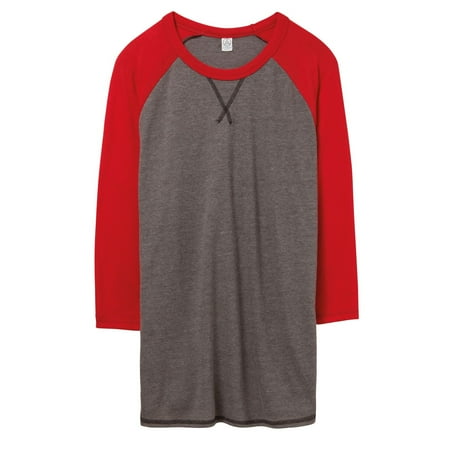 Alternative Apparel Mens Dugout Vintage 50/50 T-shirt | Walmart Canada