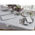 thumbnail image 2 of Fennco Styles Classic Hemstitched Design Border Table Runner (16"x120" Runner), 2 of 2