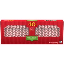 Brach's Bob's Peppermint Holiday Candy Canes, 17.6 oz, 40 Ct