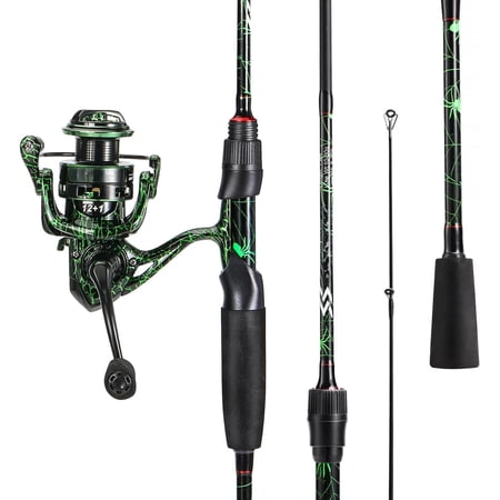 Fishing Rod Combo Baitcasting&Spinning Reel with IM6 Graphite Blank Rods