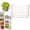 Clear, variant on FXMLRLK Refrigerator Organizer Box,7x5x4inch Plastic Refrigerator Side Door Storage Containers, Space-Saving Organizer Bins for Fruit and Vegetable (Clear)