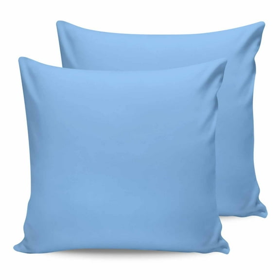 Outdoor Pillow Covers Pack of 2, Abstract Sky Blue Theme Waterproof Throw Pillowcase Cushion Cases, Modern Minimalist Art Decorative Pillow Cover for Couch Sofa Home Bed Patio