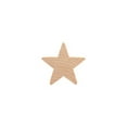 thumbnail image 1 of 75 Pcs of 5/8" x 1/8" Stars Cut Outs / Shapes Shapes 5/8" tall x 5/8" wide x 1/8" thick, 1 of 1