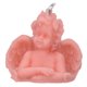 thumbnail image 1 of Vela perfumada Exquisita forma de ángel Vela perfumada de aromaterapia ligera para el hogar, dormitorio, oficina, rosa, 1 of 5
