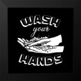thumbnail image 2 of Lavoie, Tina 20x20 Black Modern Framed Museum Art Print Titled - Wash Your Hands BnW, 2 of 5
