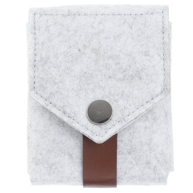MasteelfCA 1 Pce Sac de Rangement pour Rouge à Lèvres Portable Mini avec Miroir pour Femmes Utilisation Extérieure