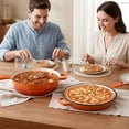 thumbnail image 7 of Daluvenix 2 in 1 Cast Iron Dutch Oven Pot with Skillet Lid, 3+1.5qt Enamel Dutch Oven Dual Handle, All-in-One Cookware, Orange, 7 of 7