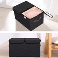 thumbnail image 2 of TIMIFISStorage Box Fabric Foldable Storage Box Double Cover Sealing Effect Is Good Clothes Sorting And Storage Detachable, 2 of 4