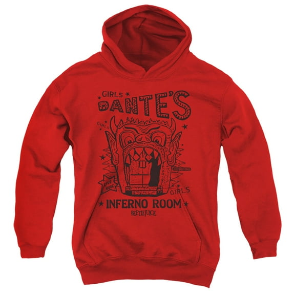 Beetlejuice - Dantes Inferno Room - Youth Hooded Sweatshirt - X-Large
