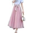 thumbnail image 1 of ORUYROP Long Arc-en-Ciel une Ligne Tulle Jupe Étagée Jupon (Tulle), 1 of 6