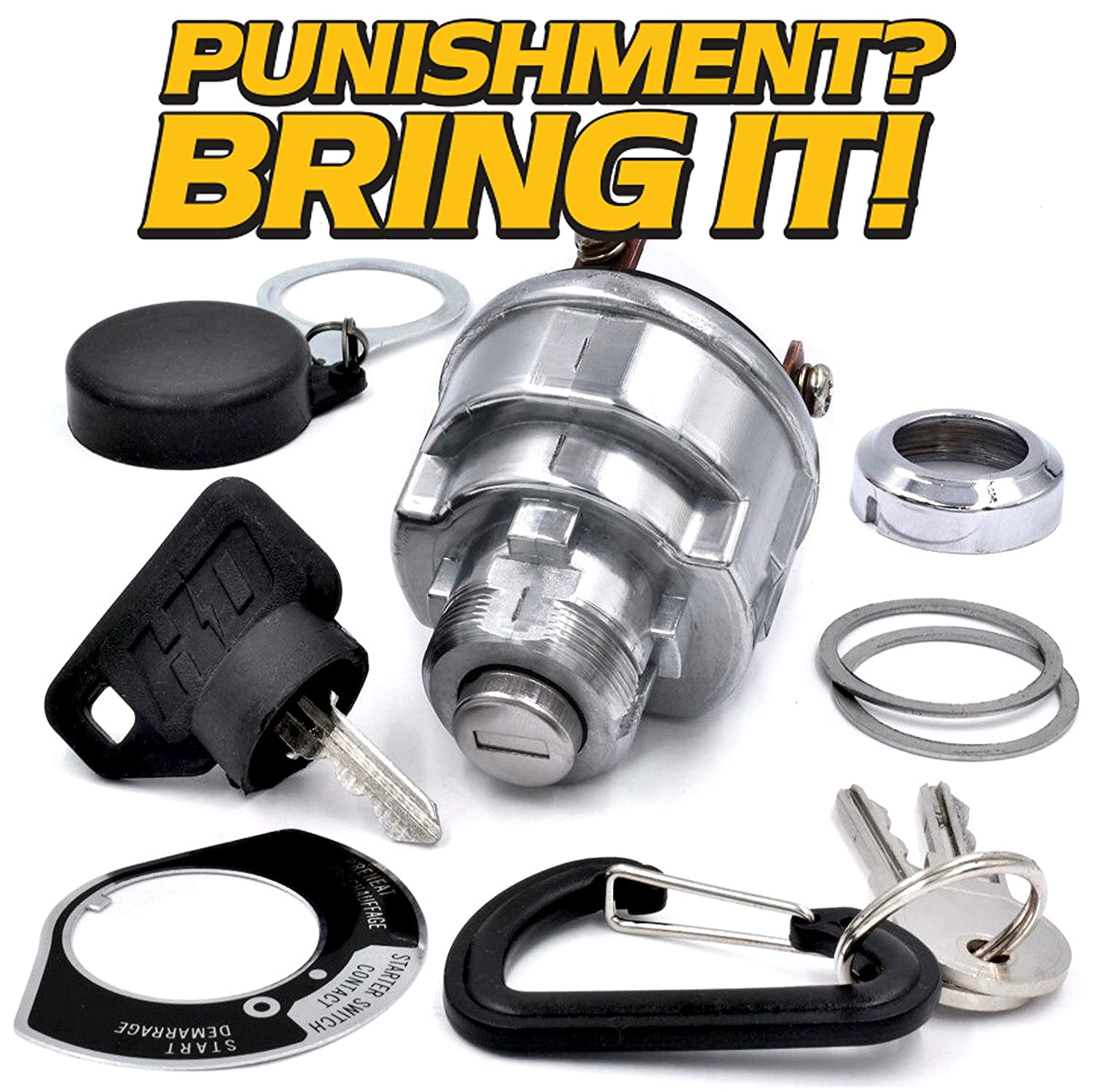 HD Switch 183827 Starter Ignition Switch fits Grasshopper Mower 321 321D 322 322D 325 325D 329 329D 428 428D 432 432D 718 718D 721 721D 722 722D 725 725D 729 729D 928 928D 930 930D 932 932D 1822 w/Key