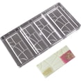 thumbnail image 1 of GFDYREE Moule à Chocolat en polycarbonate Grainrain Moule à Barre de Chocolat en polycarbonate 4 Cavités, 1 of 3