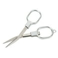 thumbnail image 2 of Embroidery Scissors, Portable Folding Scissors  For Tourism For Fishing For Mountain Climbing Silver, 2 of 8