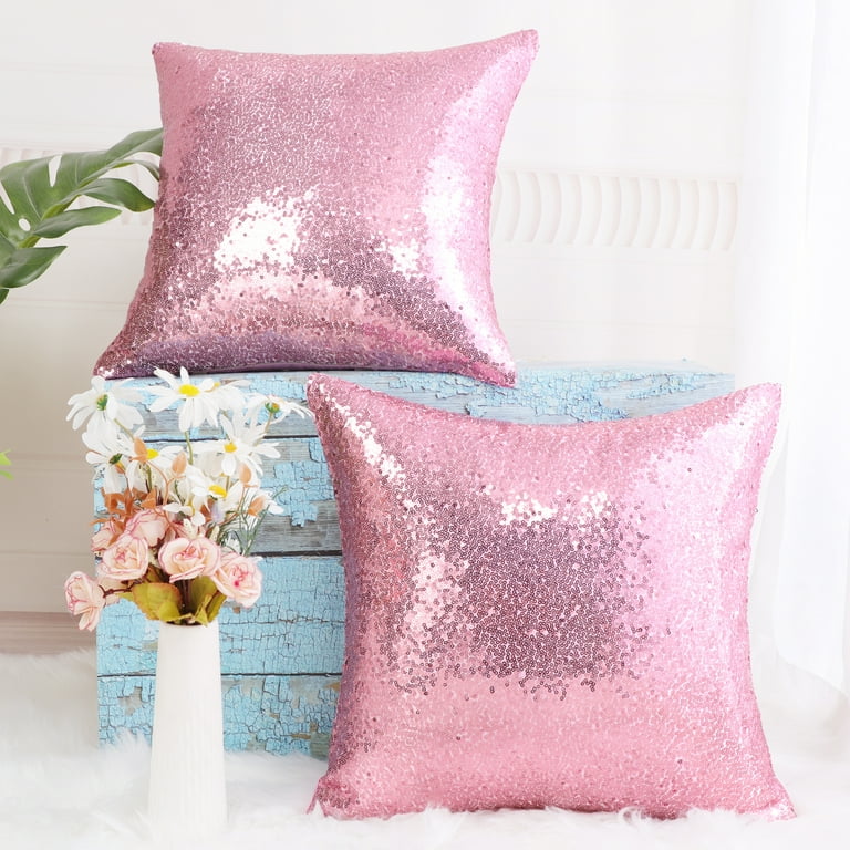 Sequin top pillow walmart