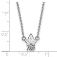 thumbnail image 2 of 925 Sterling Silver Rh-plated LogoArt Alpha Phi XS Pend With Necklace; 18 inch; for Adults and Teens; for Women and Men, 2 of 2