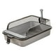 thumbnail image 5 of Caja de arena para gatos con parte abierta y lados altos, suministros para mascotas de PP, inodoro para gatos fácil de limpiar Gris, 5 of 8