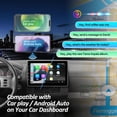 thumbnail image 2 of Estéreo para automóvil de doble DIN - Estéreo para automóvil con pantalla táctil de 10" con Bluetooth, cámara de respaldo, audio para automóvil, radio para automóvil - Compatible con CarPlay inalámbri, 2 of 5