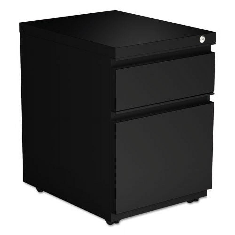 Alera 2 Drawers Vertical Lockable Filing Cabinet, Light Gray