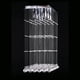 thumbnail image 4 of Candil de Cristal Cortado Gamalux Williams Krystal Floors de 6 Luces, 4 of 5