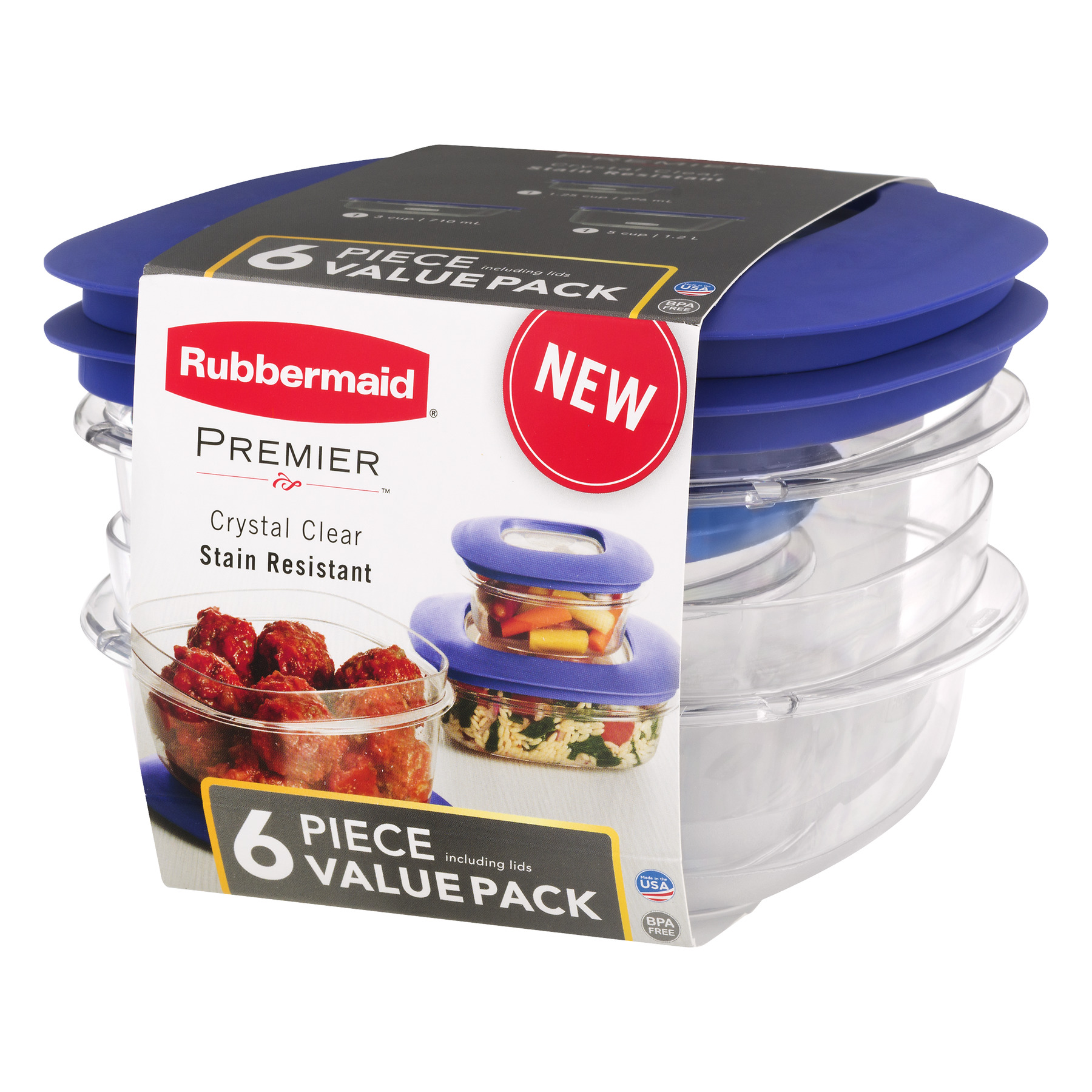 Rubbermaid Commercial Premier Storage Container w Lid SKU#RCP7H76