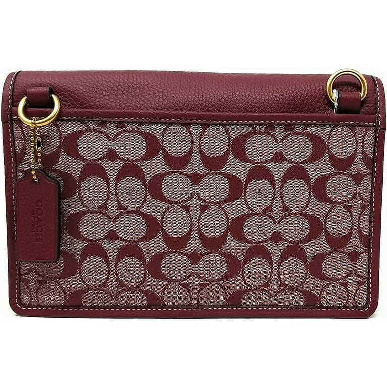 Coach Turner Flap Crossbody in Signature Chambray