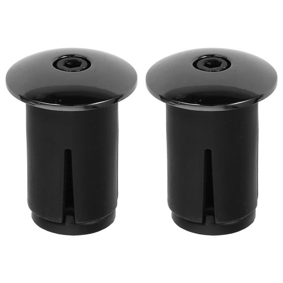 Hemoton 2 Pcs Bike Handlebar Bar End Caps Aluminium Alloy Bike Handlebar End Plugs