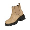 thumbnail image 2 of LRGSHF Ankle Boots for Women Slip On Platform Chelsea Boots, Elastic Side Panels Chunky Block Heel Round Toe Short Booties Non Slip Daily Outdoor Walking Shoes, 2 of 5