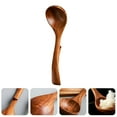 thumbnail image 4 of EeaseMX Cuchara de sopa de madera, cuchara de cocina, cuchara antiadherente para mezclar y revolver alimentos, 4 of 7