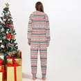 thumbnail image 4 of Family Matching Pajamas Christmas Jammies Clothes Cotton Holiday Nightwear Household Sleepwear Sets Long Sleeve Pjs Women L, 4 of 12