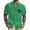 Green, variant on Yiaimeir Men's Vintage Button Down Bowling Shirts Short Sleeve Summer Beach Shirt，Size M-3XL