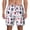 White, variant on Sailing Marine Travel for Men's Swimming Trunks Swim Trunks Quick Dry Swim Shorts with Mesh Lining Funny Swimwear Bathing Suits