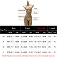 thumbnail image 4 of Women Soft Leather Bodysuit, Sexy Open Crotch, Shiny Matte Leather Leotard Crotchless, 4 of 7