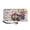 Artist Art Tools, variant on Penguin Snowflake Print Women's Wallets for Outdoor Travel, Waterproof Long Wallet PU Leather Around Zipper Long Purse