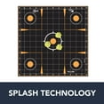 thumbnail image 4 of Ez Aim Splash Sight-in Shooting Paper Targets, 12"W x 12"H, 0.3 lb, 3-Pack, Multi, 4 of 8