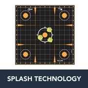 Ez Aim Splash Sight-in Shooting Paper Targets, 12W x 12H, 0.3 lb, 3-Pack, Multi