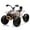 White, variant on Litake 24V 2 Seater Electric ATV, Electric Car for Kids, Four-Wheeled Dirt Quad Car with Powerful Motor Off-Road Vehicle Electric Kids ATV with High Low Speed, Ride On ATV for Older Boys and Girls