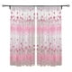 thumbnail image 1 of Cenefas de cortina con estampado de tulipanes, elegantes cortinas de gasa para balcón, románticas para dormitorio, 1 of 5