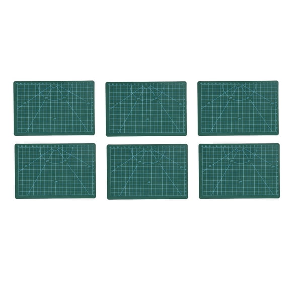 Tablero de PVC autorreparador para manualidades, bricolaje, tabla de corte de PVC para acolchado, costura, manualidades, tamaño A5 (6 piezas)