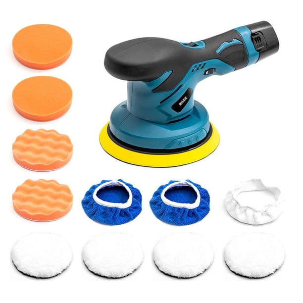 11 Uds. Pulidora inalámbrica para cochebellezaenceradocuidado de pintura automáticapulido (EE. UU.)