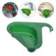 thumbnail image 3 of FELTECHELECTR Colador triangular para fregadero, soporte de almacenamiento para fregadero, escurridor colgante para cocina, 3 of 6