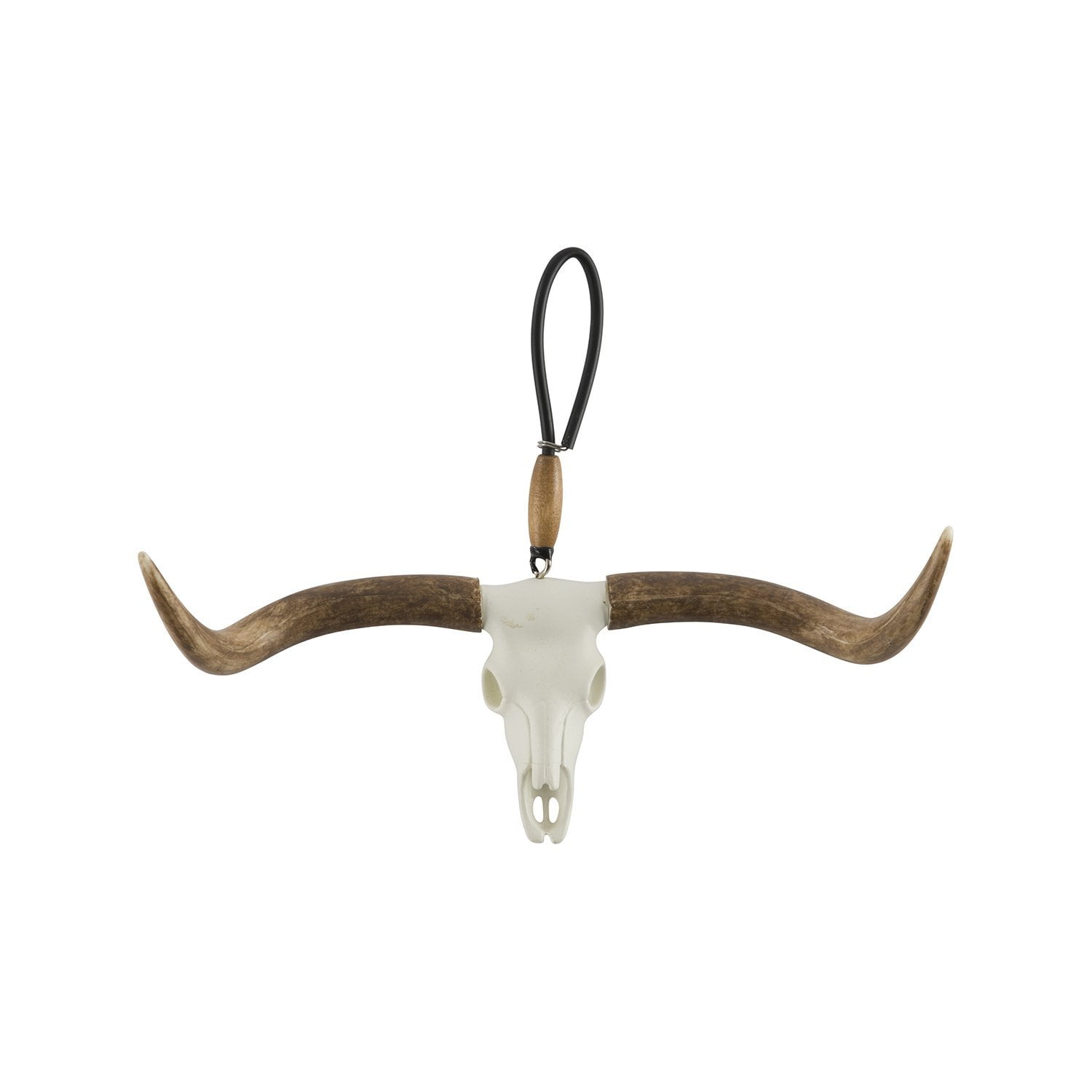 Big Rack Shedz Longhorn Skull Figurine 