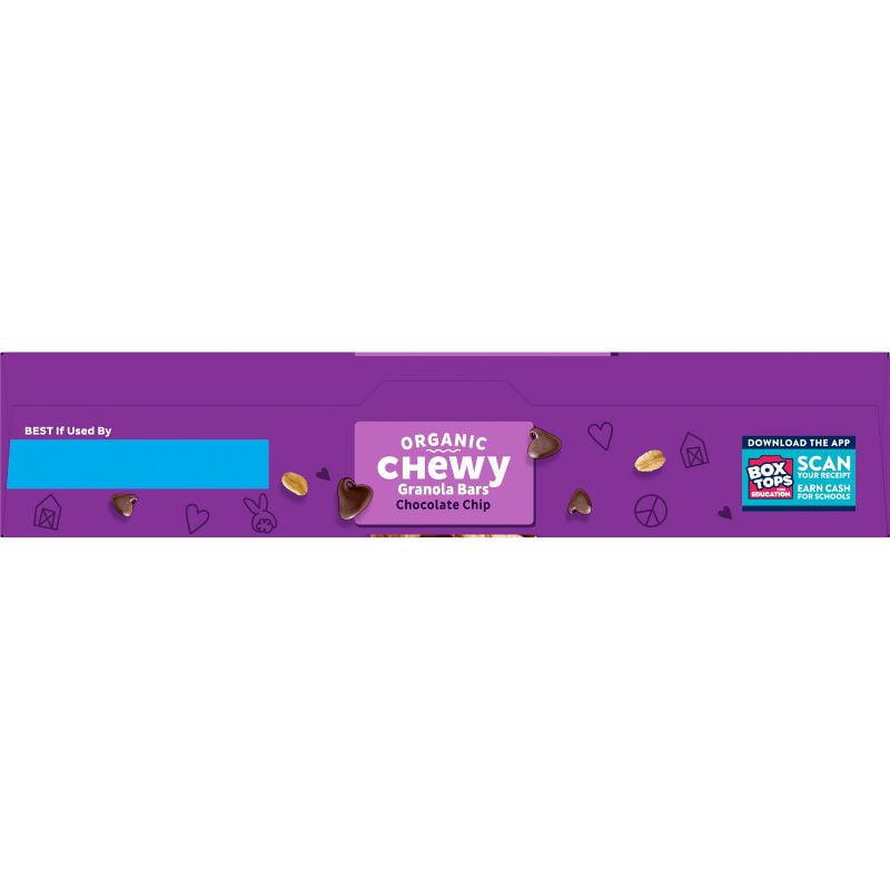 (Pack Of 6) Annie's Homegrown Bar Granola Chewy Chocolate Chip 10.68 Oz