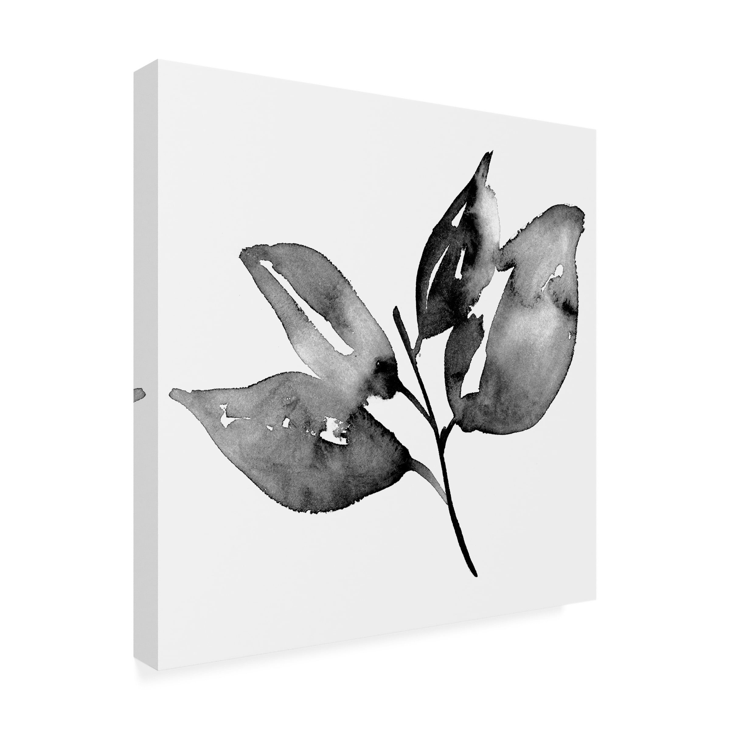 Melissa Wang 'Feuille I' Canvas Art