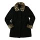 thumbnail image 1 of Estilo y co. Chaquetón de piel sintética para mujer, negro, pequeño Style&co. chaquetón, 1 of 2