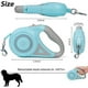 thumbnail image 5 of Correa retráctil para perros con luz, 16 pies o linterna Correas para caminar, manija antirrobo para correa de perro Gr, 5 of 5