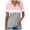 B-Light Pink, variant on Womens Long Sleeve Shirts V Neck Criss Cross Solid Color Blouses Loose Casual Fall Lightweight Tunic Tops